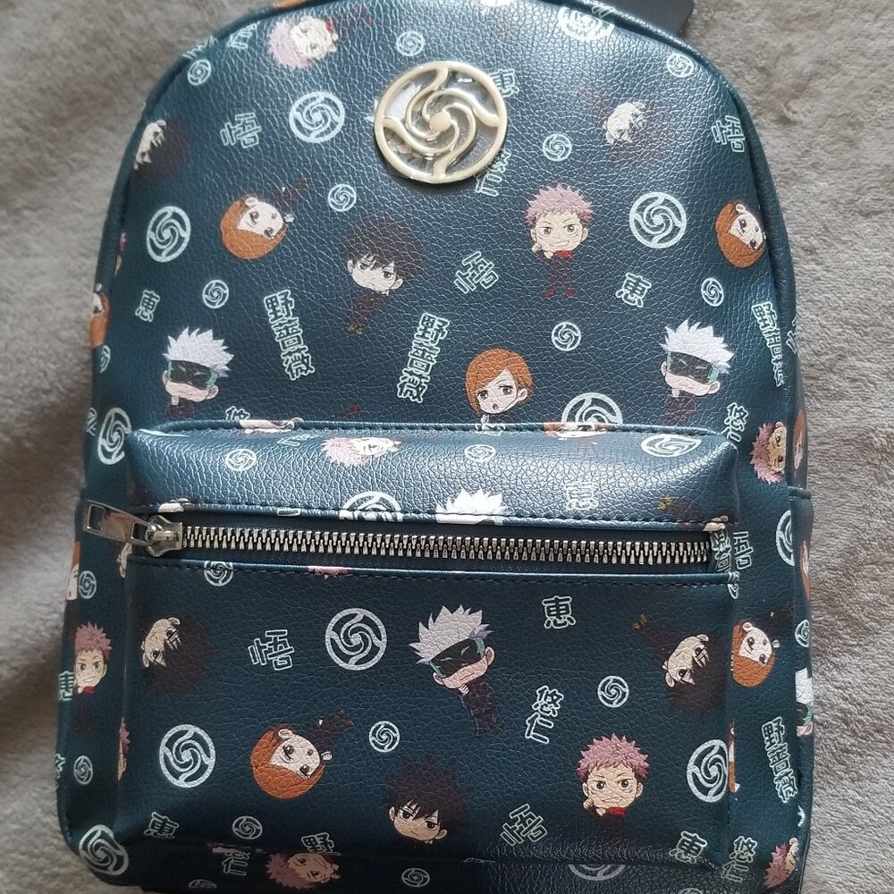 Jujutsu Kaisen Mini Backpack- Chibi Print